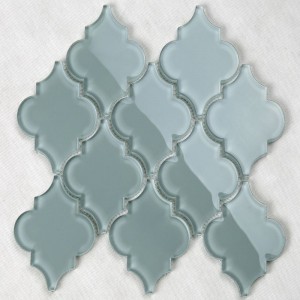 ultimo modello arabesque lanterna waterjet vetro mosaico cucina paraspruzzi muro mattonella