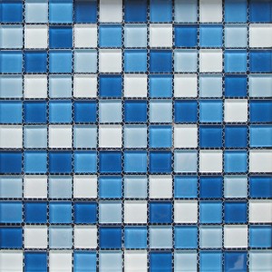 Azzurro delle mattonelle poco costoso della piscina del mosaico di cristallo di prezzi competitivi